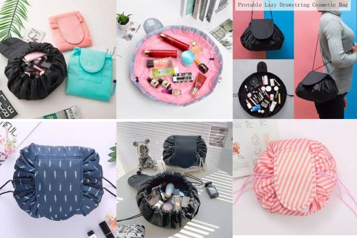 portable travel cosmetic storage bag