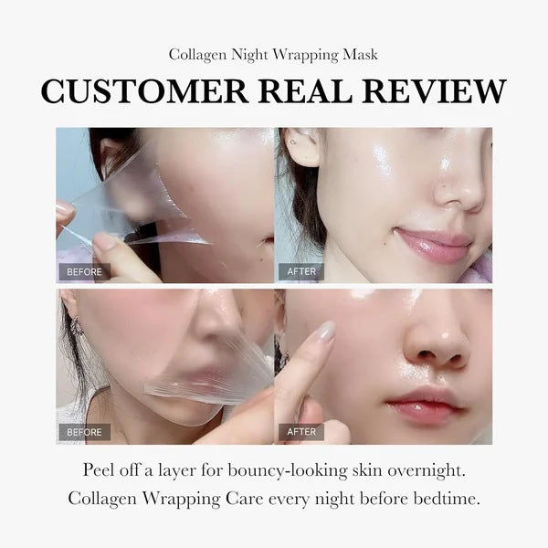 Hydrating Collagen Facial Mask with Brush