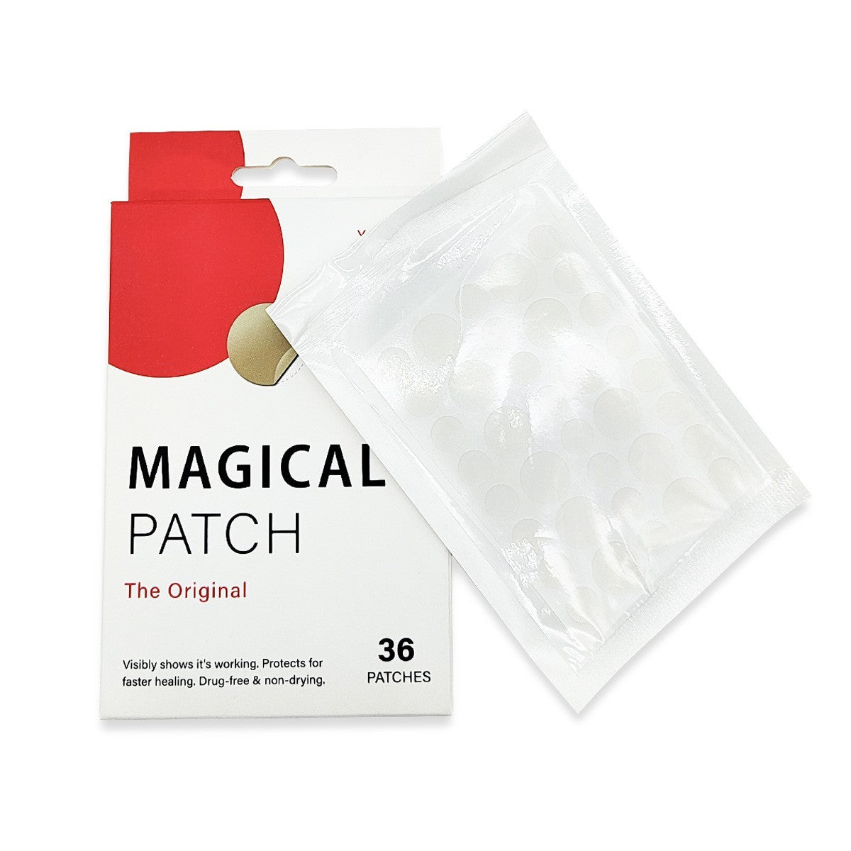 Overnight Pimple Patch – Medical-Grade Hydrocolloid for Clear Skin