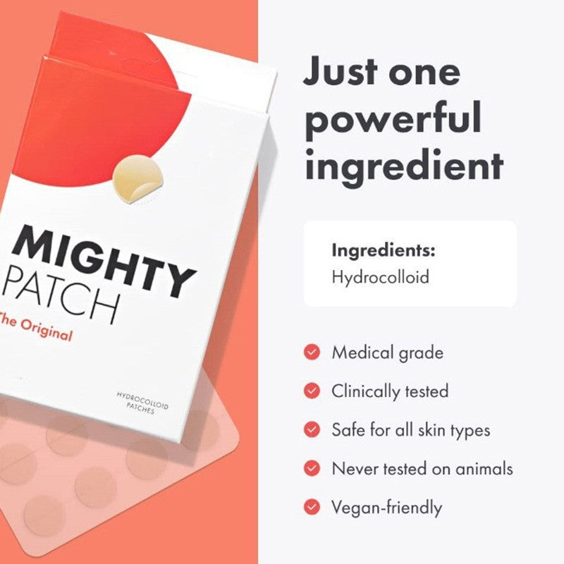 Overnight Pimple Patch – Medical-Grade Hydrocolloid for Clear Skin