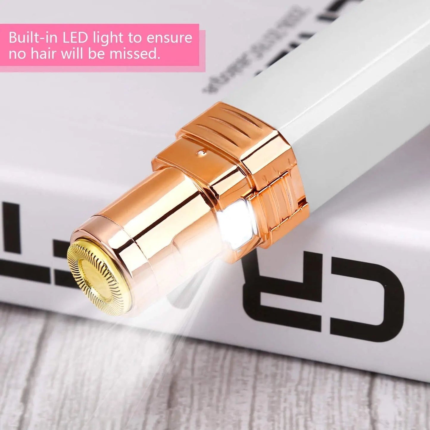 Gal Gadget™ Lipstick-shaped Electric Facial Hair Remover. hair removal hair removal 