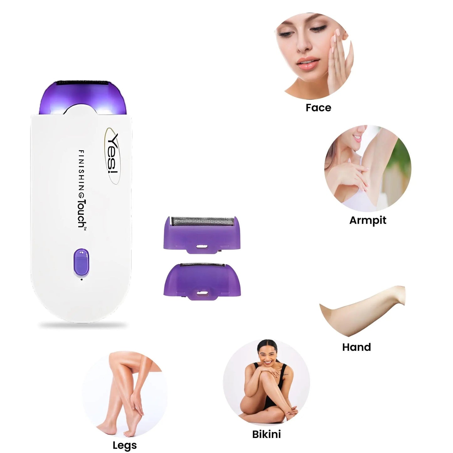 Finishing Touch Yes Hair Remover: Painless & Precise Hair Removal hair removal hair removal 