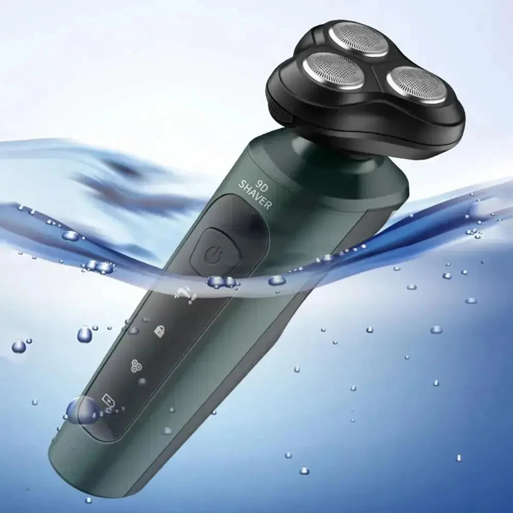 Xiaomi Electric Shavers Men Waterproof Wet Dry Use Electric Trimmer Razor Rechargeable Battery Rotary Shavers Machine Shaving - Gal Gadget