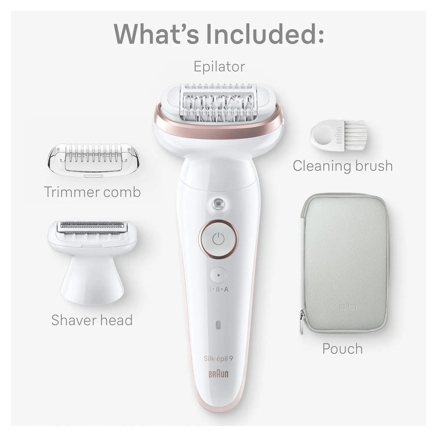 Braun Silk-épil 9 9-520 Wet & Dry Epilator